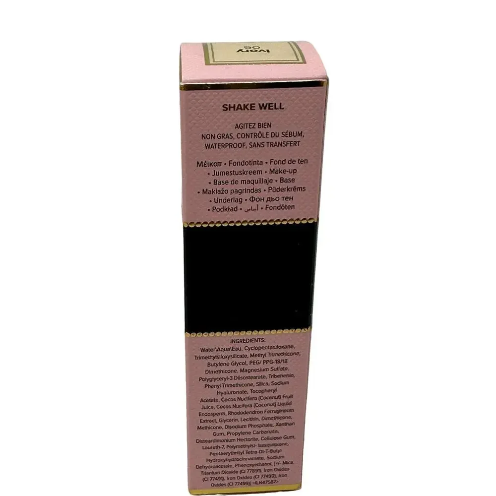 Too Faced Born Like This Matte 24 Hour Long Wear Foundation Ivory 06 Oil Free